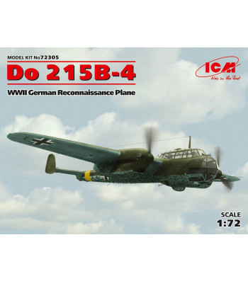 1:72 WWII Reconnaissance Plane Do 215B-4