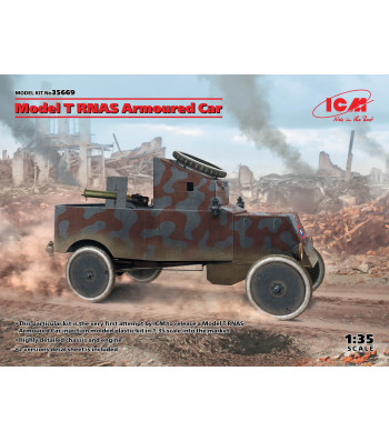 1:35 Model T RNAS Armoured Car (100% new molds)