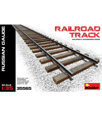 1:35 Railroad Track (Russian Gauge)