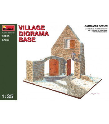 1:35 Village Diorama Base