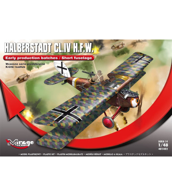 1:48 Halberstadt CL.IV H.F.W.  (Early production)