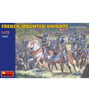 1:72 French Mounted Knights - XV century - 20 figures