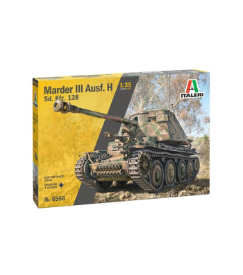 1:35 Sd.Kfz. 138 Marder III Ausf. H - with 2 figures