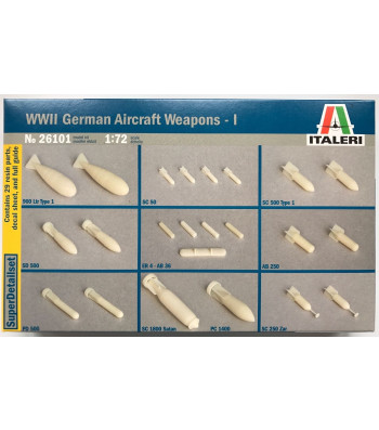 1:72 WWII: GERMAN AIRCRAFT WEAPONS I