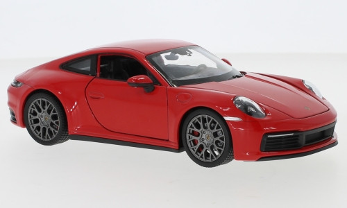 Porsche 911 Carrera 4S red 2019