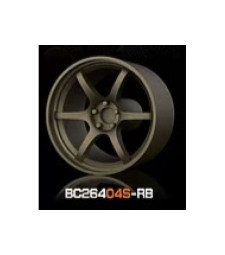 1:64 RACING Wheels & Tyres Set 7.4MM-8.9MM BRONZE - 4 pcs