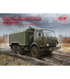 1:35 Soviet Six-Wheel Army Truck with Shelter