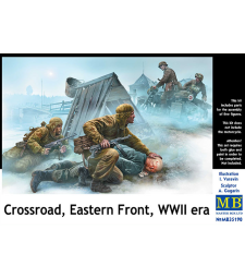 1:35 Crossroad, Eastern Front, WWII era - 2 figures