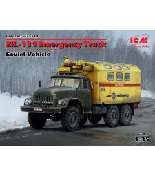1:35 ZiL-131 Emergency Truck. Soviet Vehicle