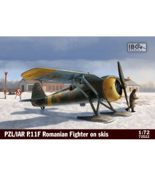1:72 PZL/IAR P.11F Romanian Fighter on skis