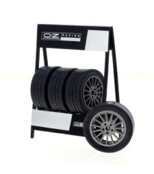 1:18 Accessory wheel set: OZ Superturismo WRC, grey - 4 pcs