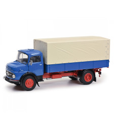 Mercedes-Benz L911 Flatbed Truck with cover blue, 1952