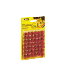 Grass Tufts XL“blooming” red, 42 pieces, 9 mm