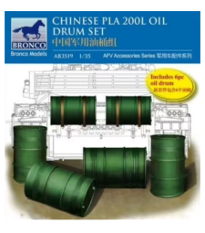 1:35 Chinese PLA 200L Oil Drum set