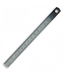 STAINLESS STEEL RULER 150 x 13 x 0,5 mm