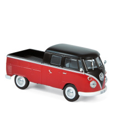 Volkswagen T1 Double Cabin 1961 - Red & Black